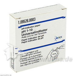 UNIVERSAL INDIKATOR Papier Rolle, 1 ST – PZN 2664709