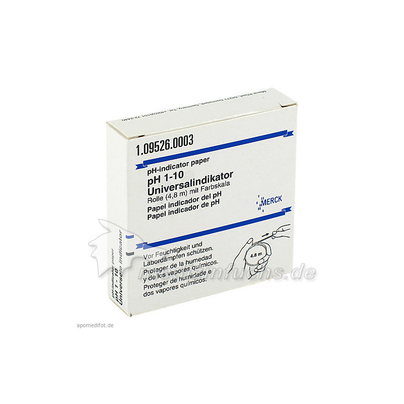 UNIVERSAL INDIKATOR Papier Rolle, 1 ST – PZN 2664709
