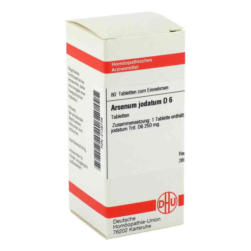 Arsenum Jodatum D 6 Tabletten (80 stk) – PZN 2126739