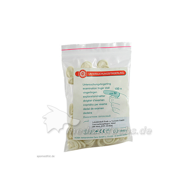 Untersuchungsfingerlinge mittel, 100 ST – PZN 2618342