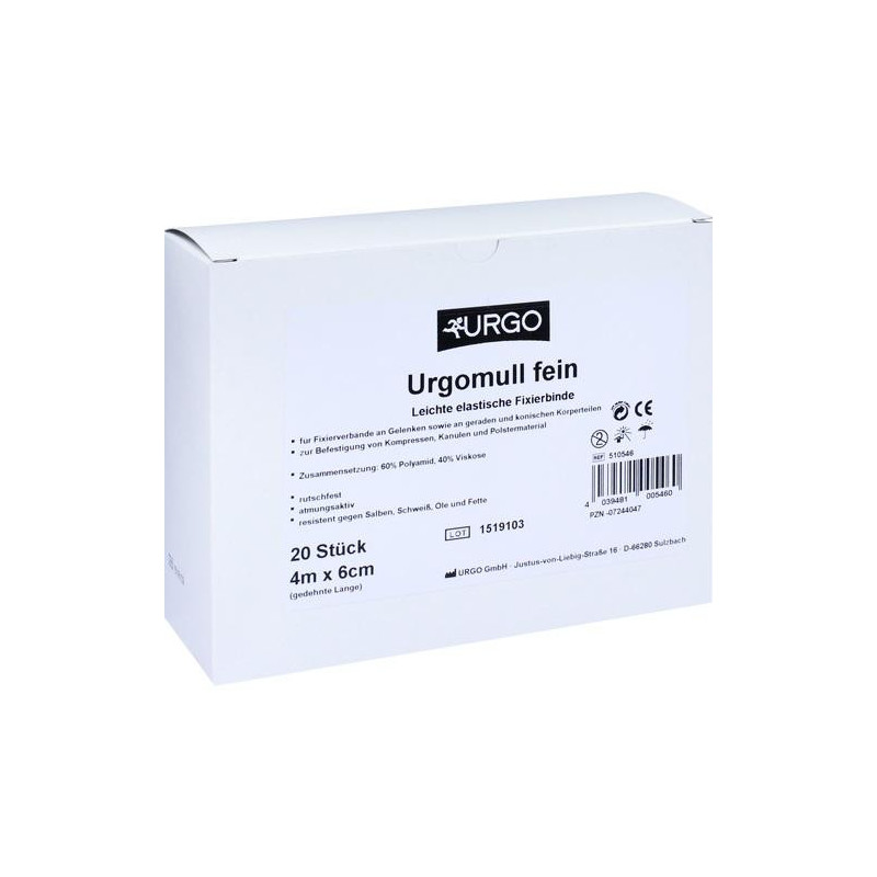 Urgomull fein 4mx6cm, 20 ST – PZN 7244047