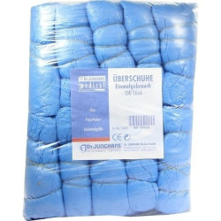 UEBERSCHUH EINMAL KUNSTSTOFF BLAU, 100 ST – PZN 1847690