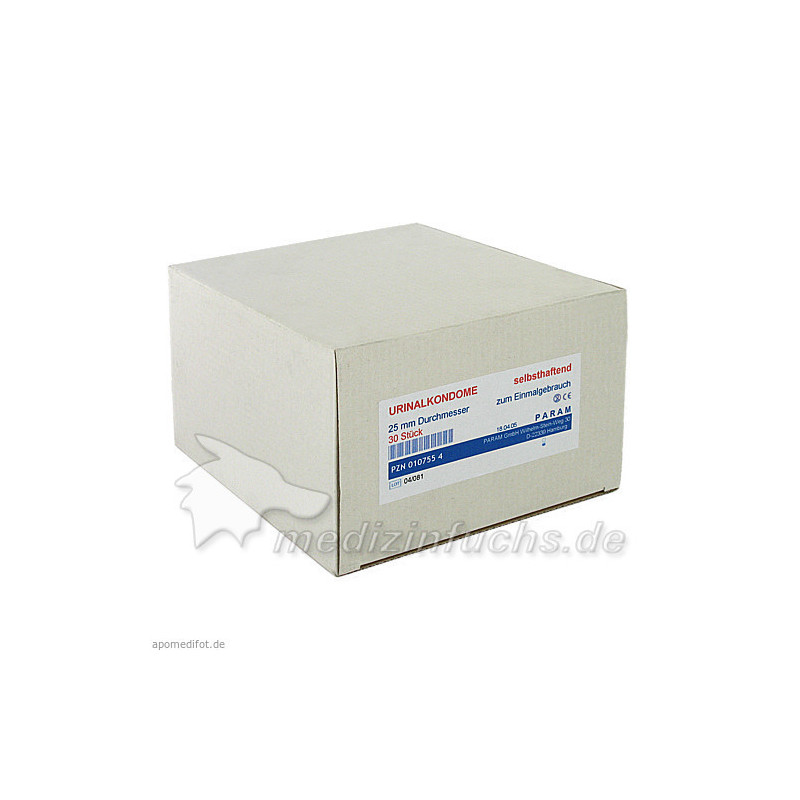 URINALKONDOME selbsthaftend 25mm, 30 ST – PZN 107554
