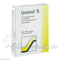 Ursinol S, 75 ST – PZN 73111