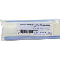 URIN-BEINBTL. HALTEBAND Textil 37cm klein, 1 ST – PZN 541799