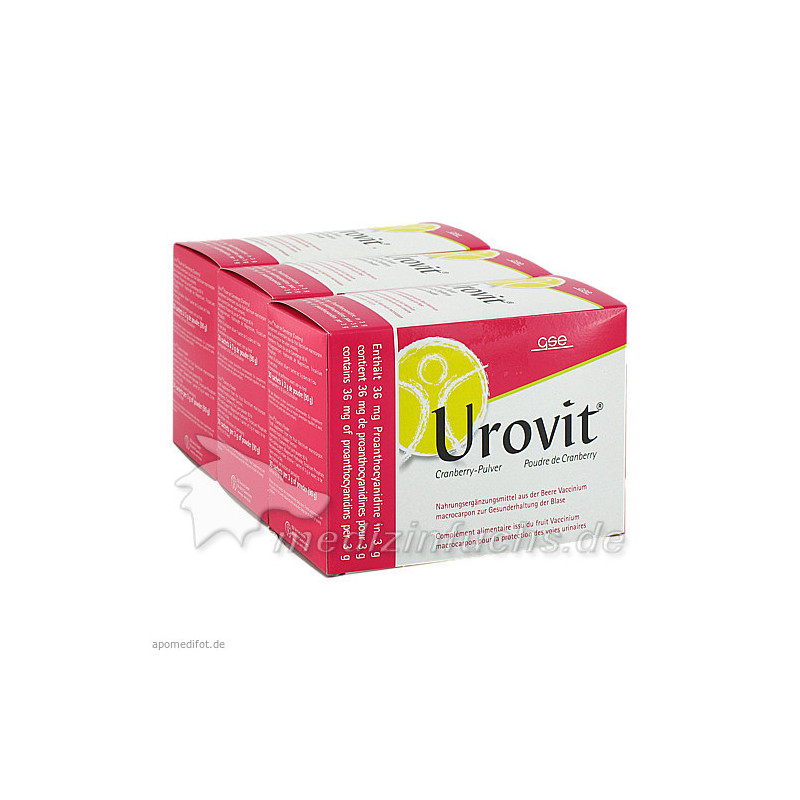 Urovit Cranberry Pulver, 90X3 G – PZN 4511140