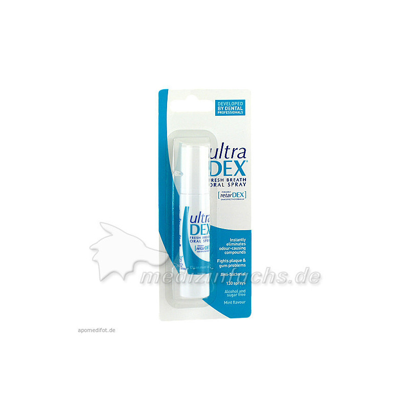 UltraDEX Mundspray für frischen Atem 9ml, 1 ST – PZN 10341771