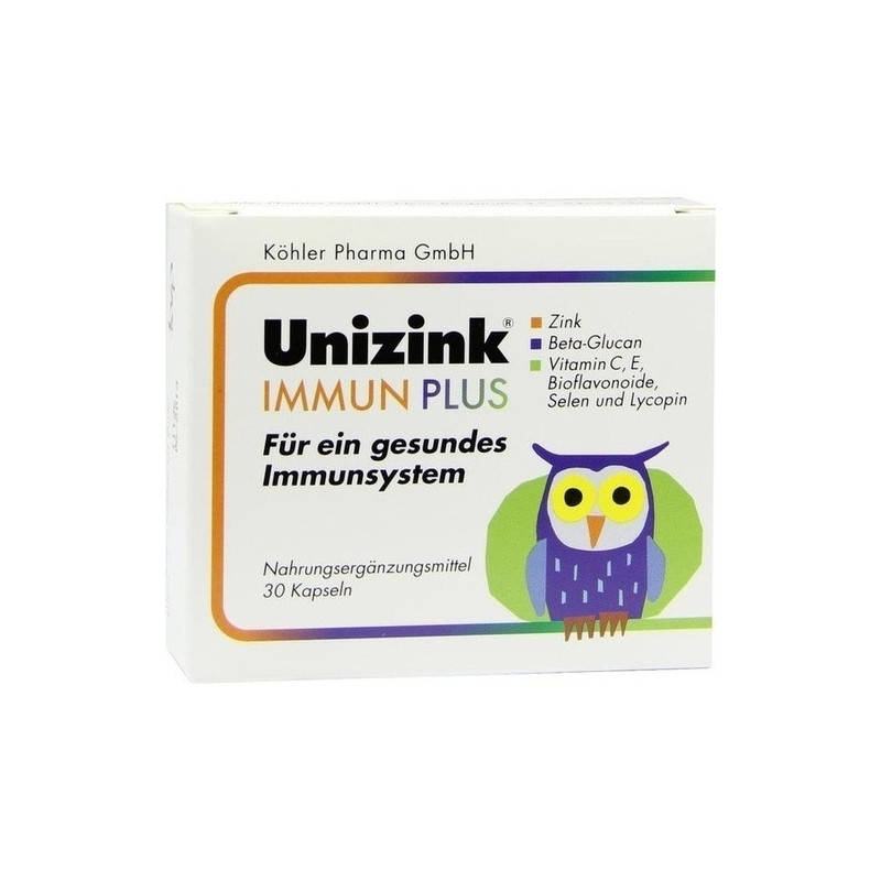 Unizink Immun Plus, 1X30 ST – PZN 5489313