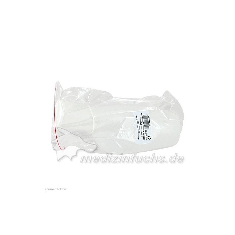 Urinflasche Kst. Männer runde Form 1000ml milchig, 1 ST – PZN 1046464