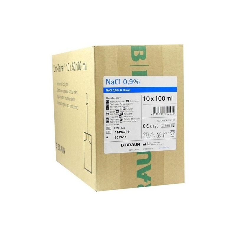 URO TAINER NATR CHLOR 0.9%, 10X100 ML – PZN 3330011