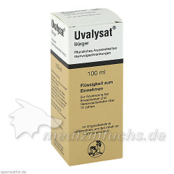 Uvalysat Bürger, 100 ML – PZN 6715409