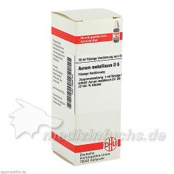AURUM MET D 6, 20 ML – PZN 2894154