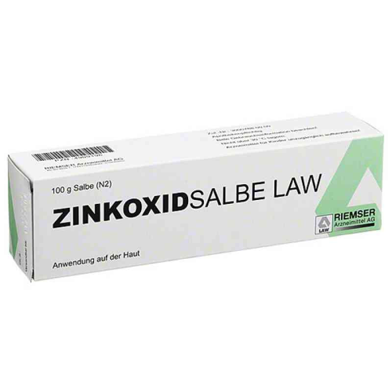 Zinkoxid Salbe Law (100 g) – PZN 4909196