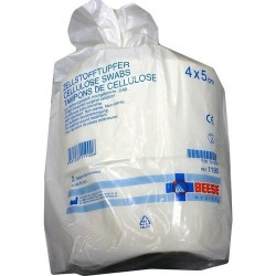 ZELLSTOFFTUPFER 4x5 cm unsteril Rolle, 2X500 ST – PZN 7210048