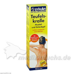 ZIRKULIN Teufelskralle Muskel- und Gelenkgel, 125 ML – PZN 373296