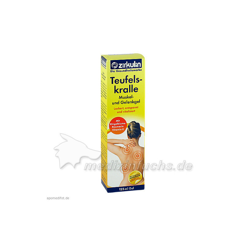 ZIRKULIN Teufelskralle Muskel- und Gelenkgel, 125 ML – PZN 373296
