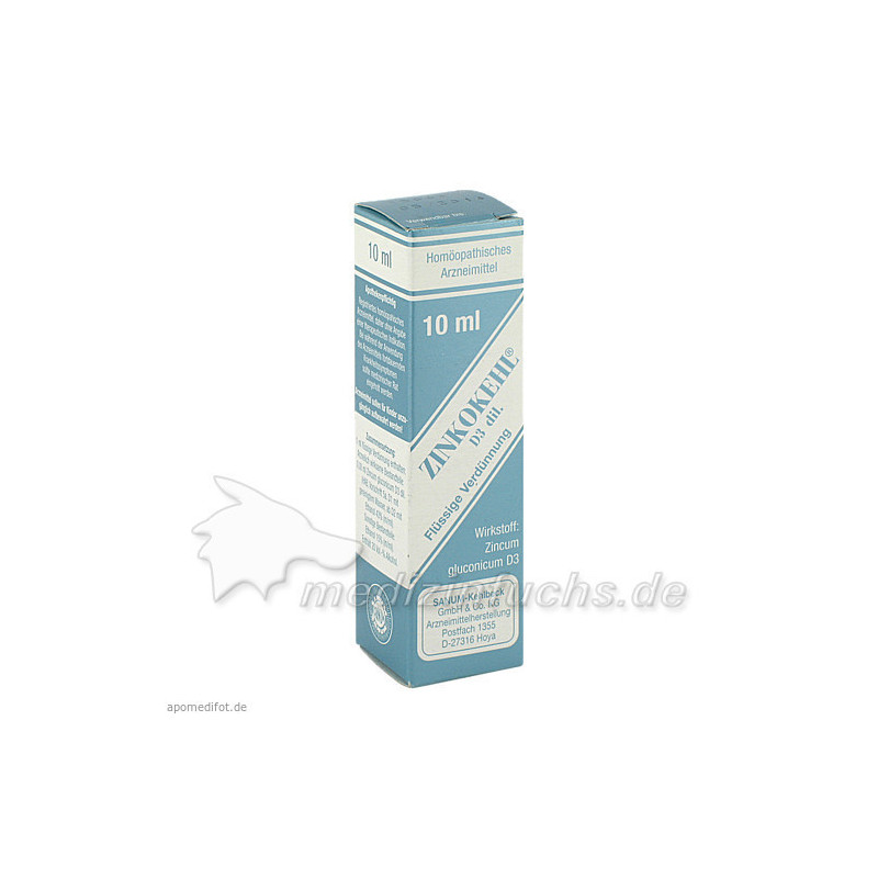 ZINKOKEHL Tropfen D 3, 10 ML – PZN 3483720