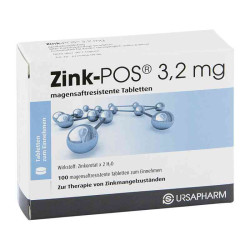Zink-POS 3,2mg (100 stk) – PZN 10254411