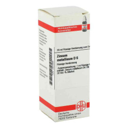 Zincum Metallicum D 6 Dilution (20 ml) – PZN 2933865