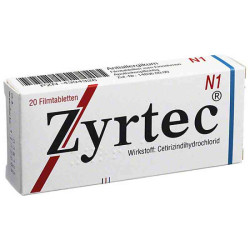 Zyrtec 10mg (20 stk) – PZN 4394326