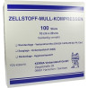 ZELLSTOFF MULLKOMPRESSEN 10x20 cm unsteril, 100 ST – PZN 4095279