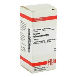 Zincum Valerianicum D 10 Tabletten (80 stk) – PZN 2637575
