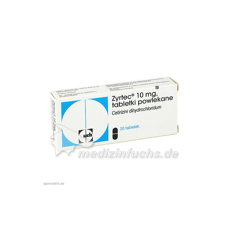 ZYRTEC Filmtabletten, 20 ST – PZN 1433215