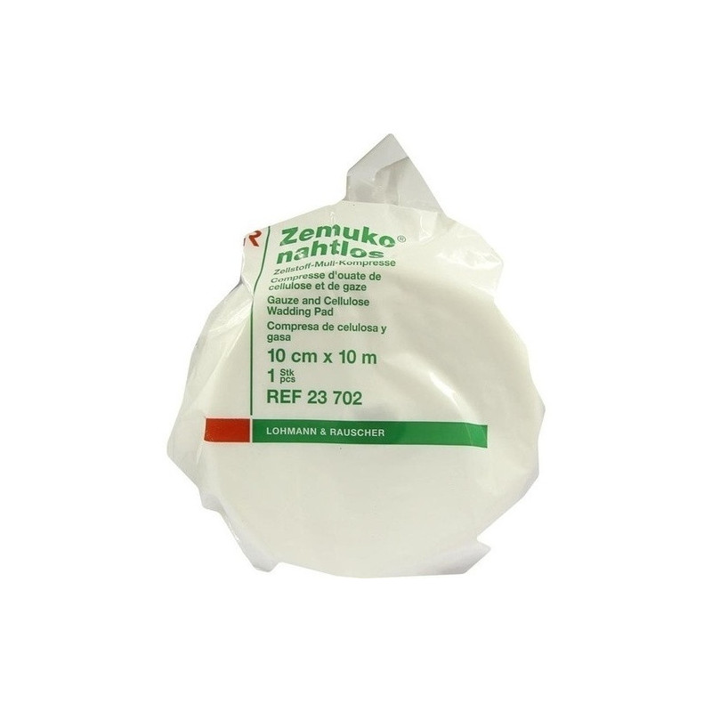 ZEMUKO Kompr.nahtlos gerollt 10 cmx10 m, 1 ST – PZN 1144095