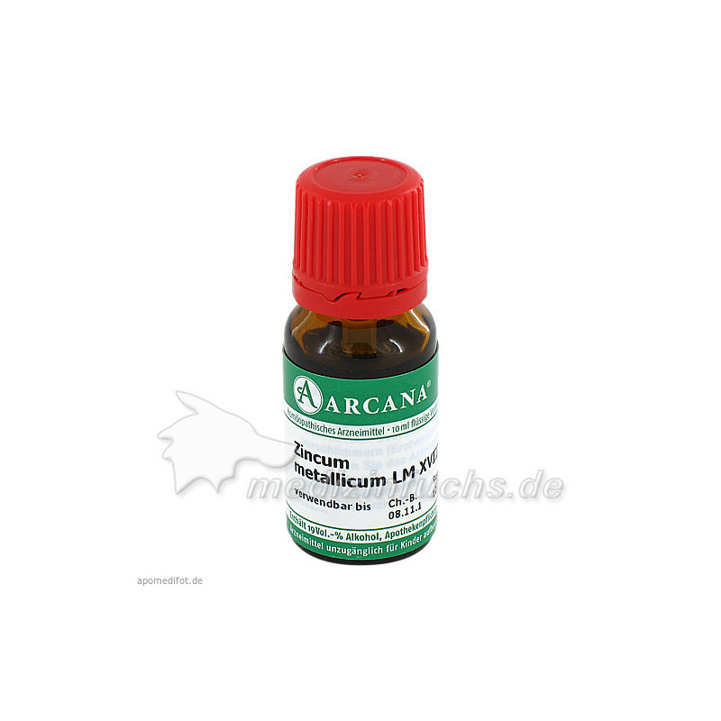 ZINCUM METALLICUM LM 18 Dilution, 10 ML – PZN 2604305