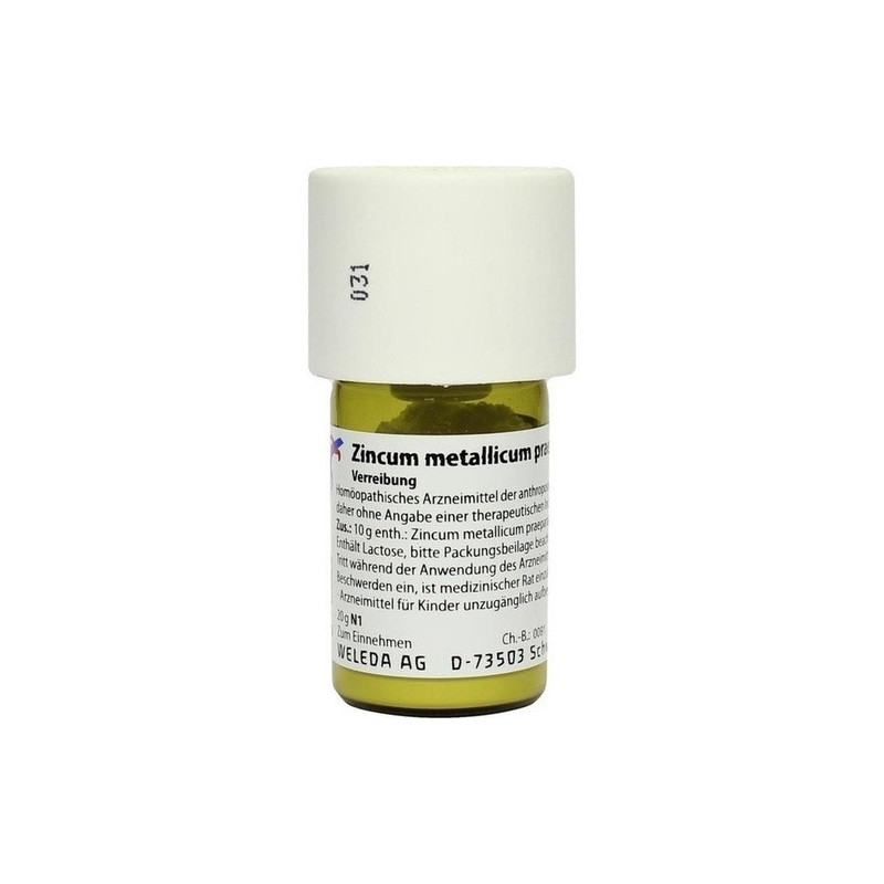 ZINCUM METALLICUM PRAEPARATUM D 6 Trituration, 20 G – PZN 7090992