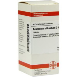 Ammonium Chloratum D 4 Tabletten (80 stk) – PZN 2807729