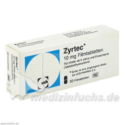 ZYRTEC Filmtabletten, 50 ST – PZN 7736394