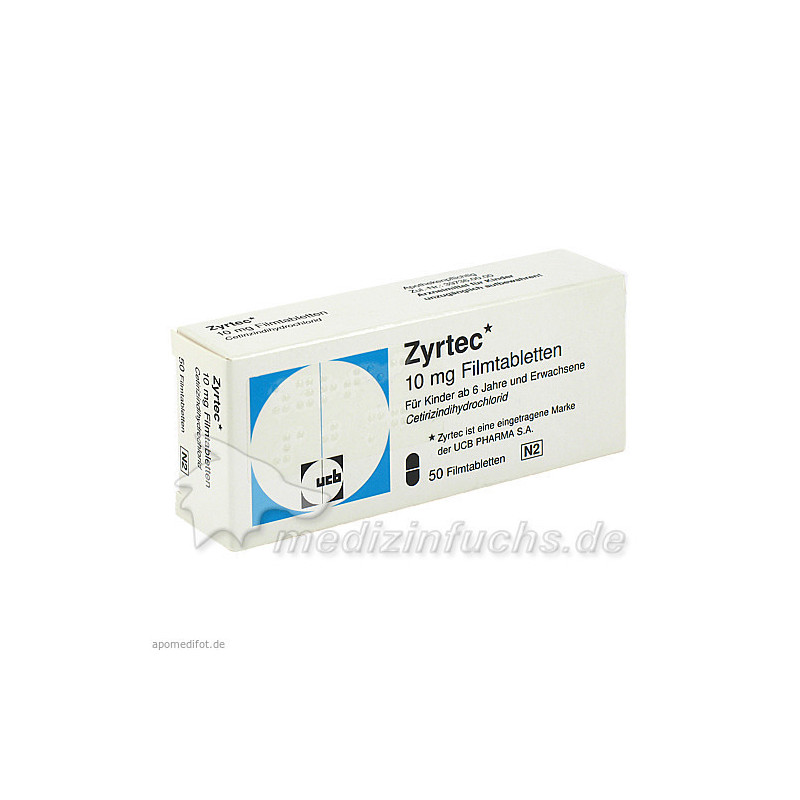 ZYRTEC Filmtabletten, 50 ST – PZN 7736394