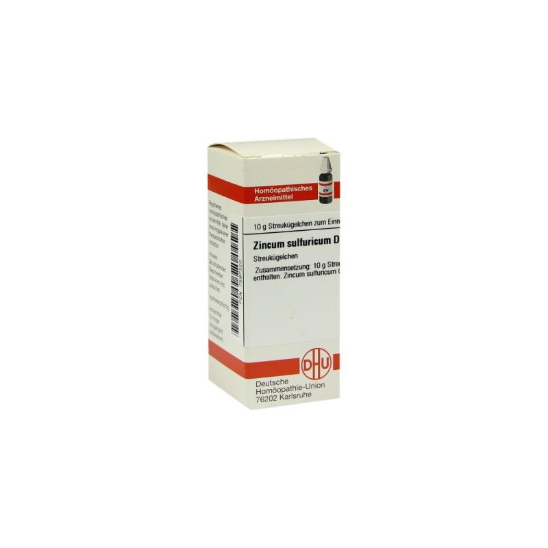 Zincum Sulfuricum D 4 Globuli (10 g) – PZN 7597320