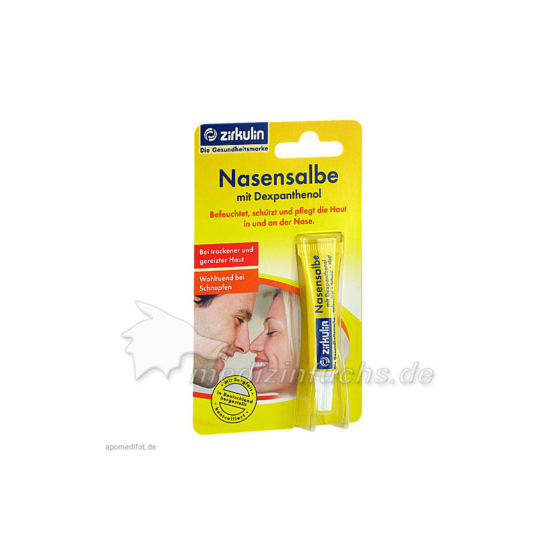 ZIRKULIN Nasensalbe m.Dexpanthenol, 5 G – PZN 1909190