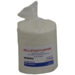 ZELLSTOFFTUPFER 4x5 cm, 1000 ST – PZN 3856368
