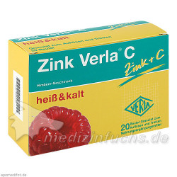 ZINK VERLA C Granulat, 20 ST – PZN 4492224