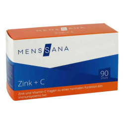 Zink+c Menssana Lutschtabletten (90 stk) – PZN 12354660