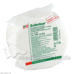 ZELLETTEN Tupfer 4x5 cm steril Rolle, 500 ST – PZN 3244151
