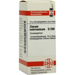 Zincum Valerianicum D 200 Globuli (10 g) – PZN 7460839
