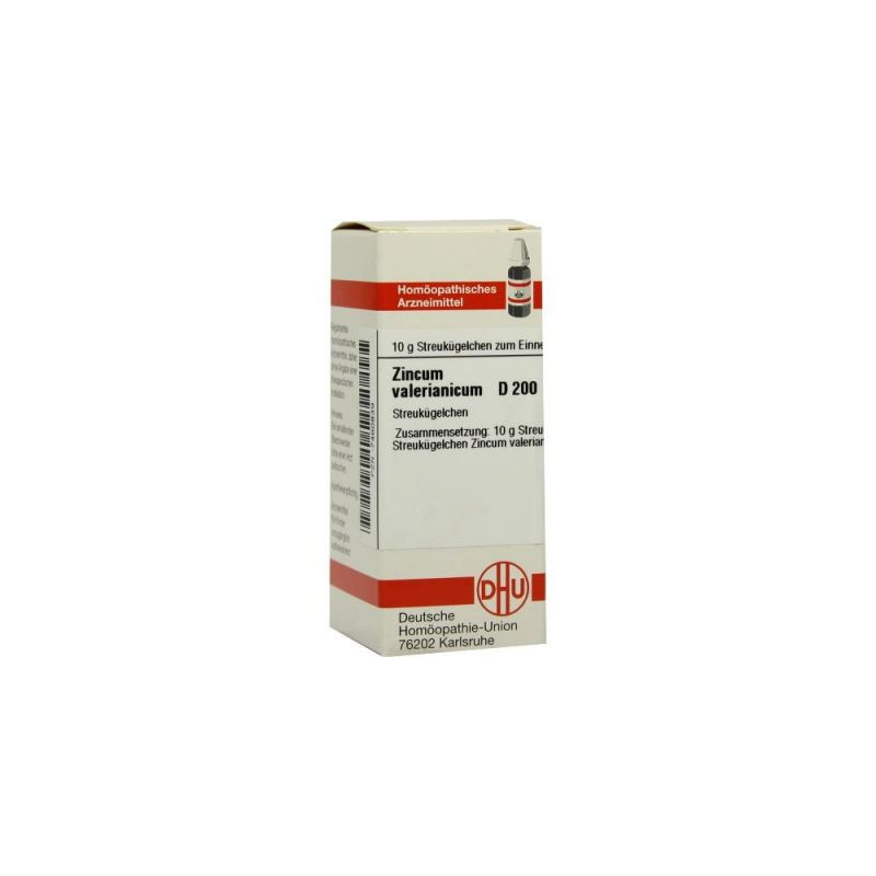 Zincum Valerianicum D 200 Globuli (10 g) – PZN 7460839
