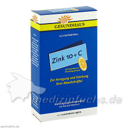 ZINK 10+C Lutschtabletten, 24 ST – PZN 2562529
