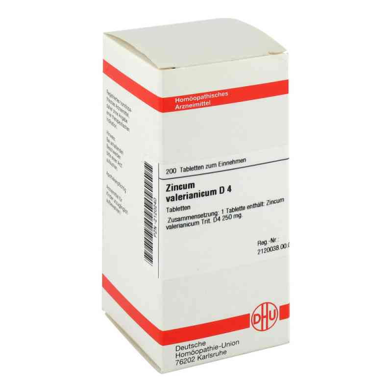 Zincum Valerianicum D 4 Tabletten (200 stk) – PZN 2120240