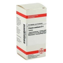 Zincum Aceticum D 4 Tabletten (80 stk) – PZN 2637351