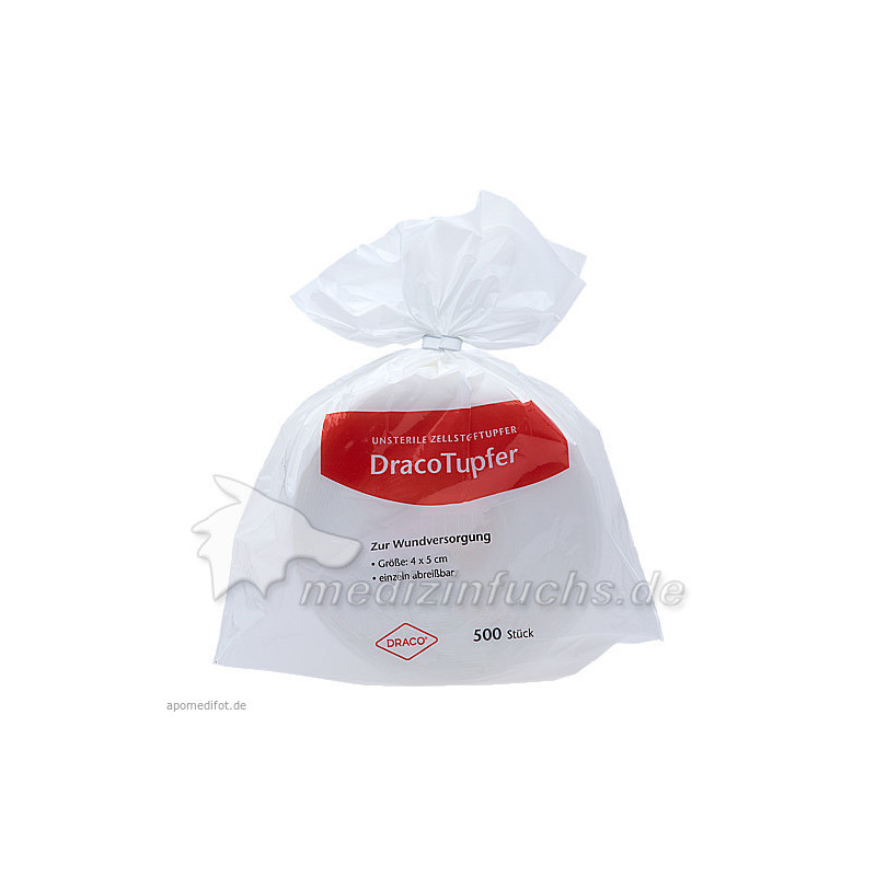 ZELLSTOFFTUPFER 4x5 cm Rolle, 500 ST – PZN 1980555