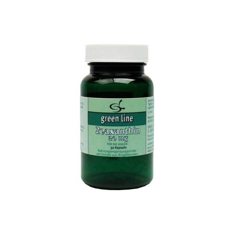 ZEAXANTHIN 20 mg Kapseln, 30 ST – PZN 3081588