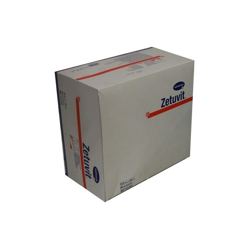 ZETUVIT Saugkompressen unsteril 13,5x25 cm, 30 ST – PZN 1905536