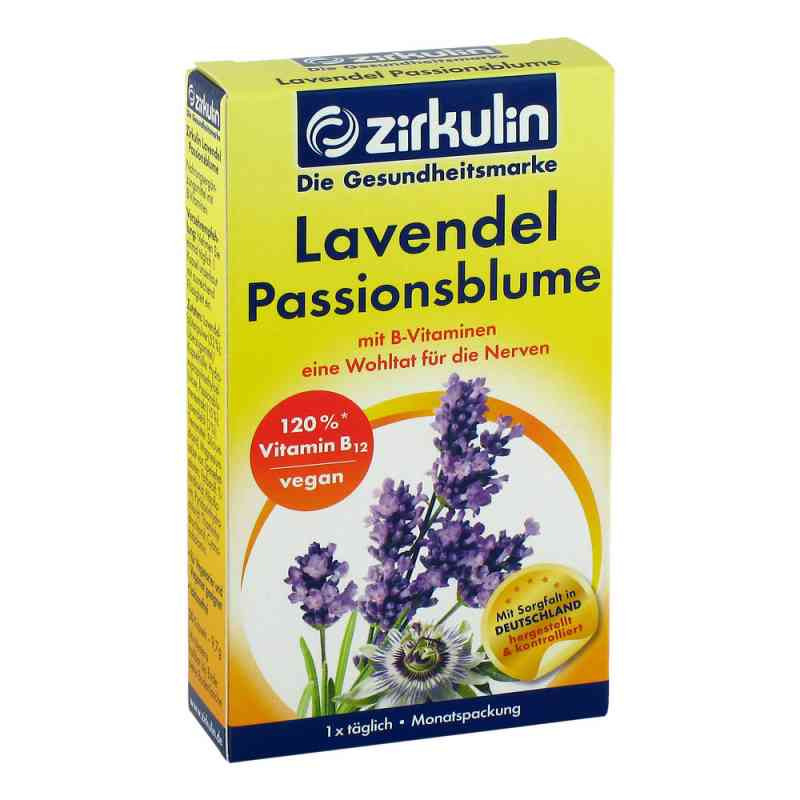 Zirkulin Lavendel Passionsblume Kapseln (30 stk) – PZN 10731650