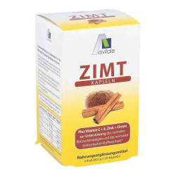 Zimt Kapseln 500 mg+Vitamin C+e (120 stk) – PZN 3884672