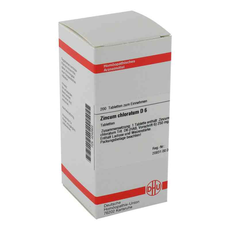 Zincum Chloratum D 6 Tabletten (200 stk) – PZN 4242622